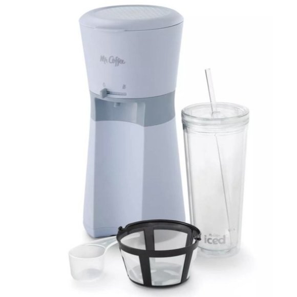 Mr. Coffee Rapidchill Single Serve Iced Coffee Maker + Travel Cup & Reuse Filter - Picture 2 of 8